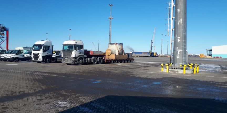 из Италии в СПб привезли 92 тонны